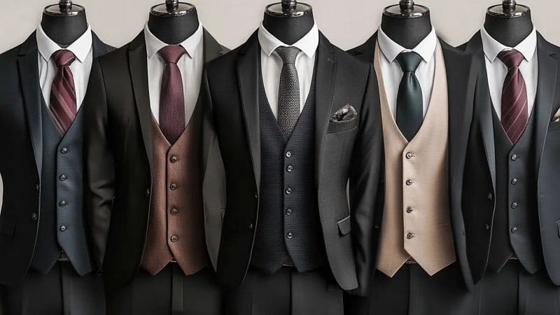 قیمت خرید کت و شلوار با ژیله عمده به صرفه و ارزان